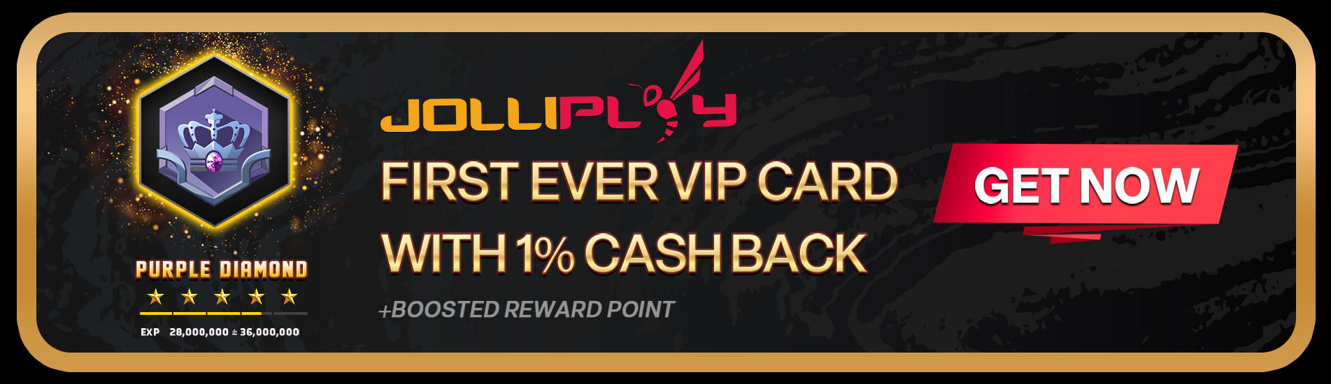 Jolliplay First Ever VIP Card