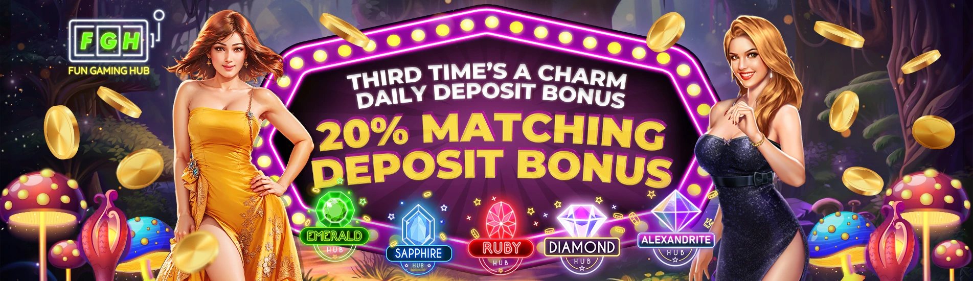 Third Time Charm Daily Deposit